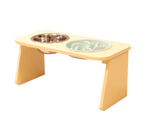 Cargar imagen en el visor de la galería, Comedero para perro elevado pollito