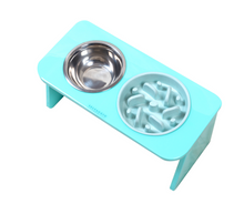 Cargar imagen en el visor de la galería, comedero para perro aguamarina