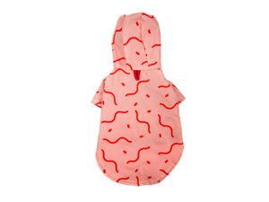 Impermeable doble faz Flamingo para perros - Selvaggiopets