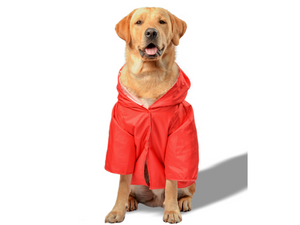 Impermeable doble faz Flamingo para perros - Selvaggiopets