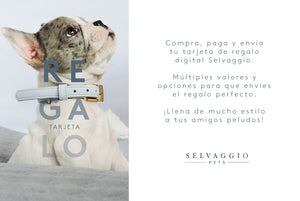 Selvaggio Pets Tarjeta de Regalo para perros - Selvaggiopets